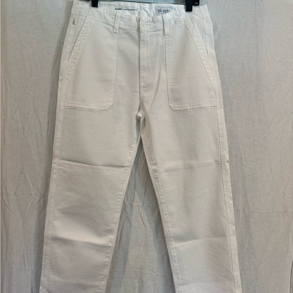 AG Analeigh High-Rise Crop Pants, sz 28